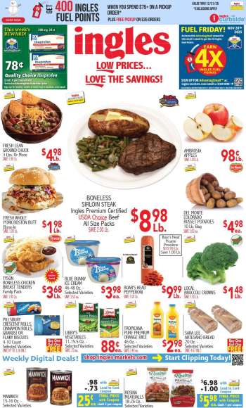 Ingles Flyer - 11/28/2025 - 12/02/2025.