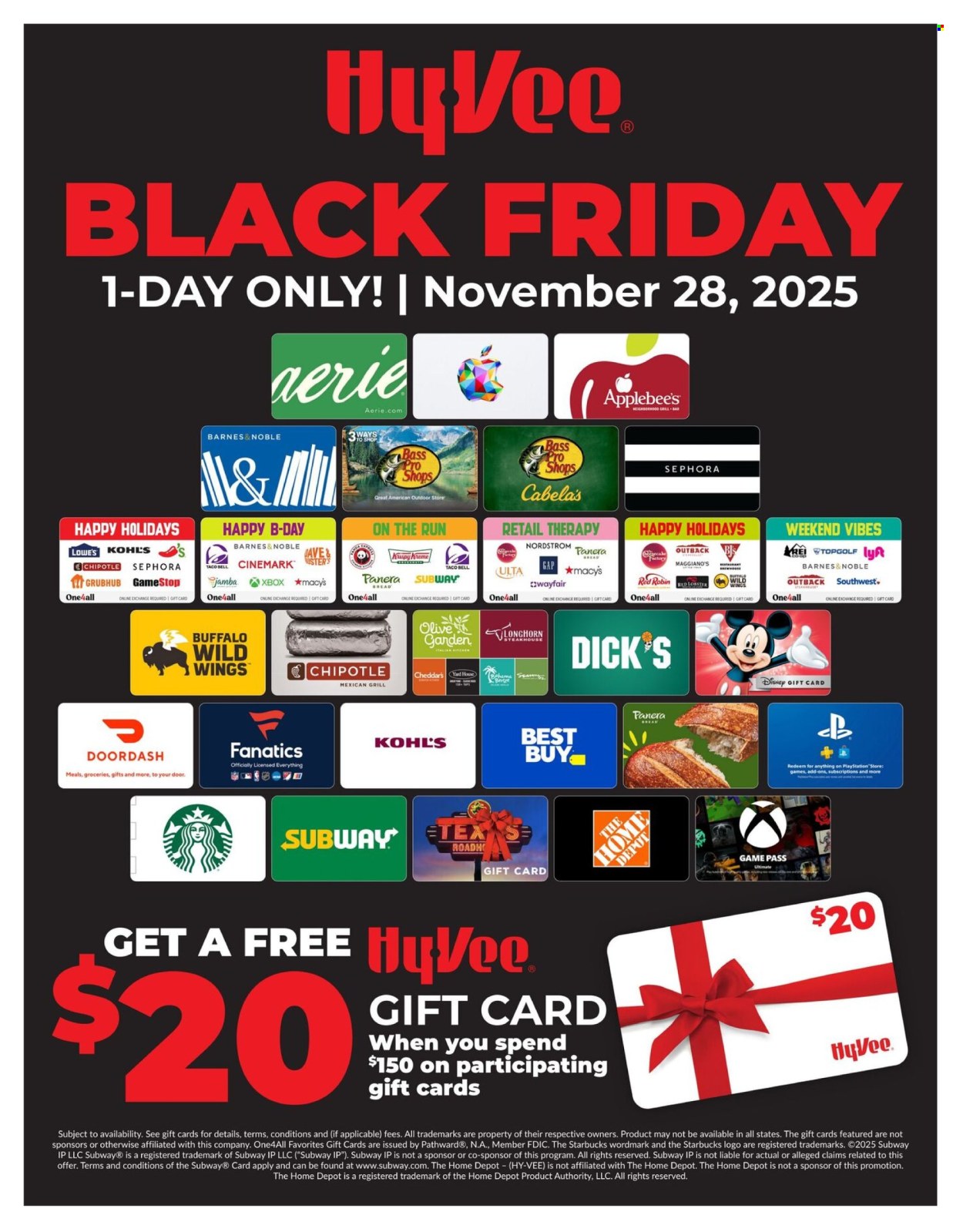 Hy-Vee ad - 11/28/2025 - 11/30/2025. Page 2