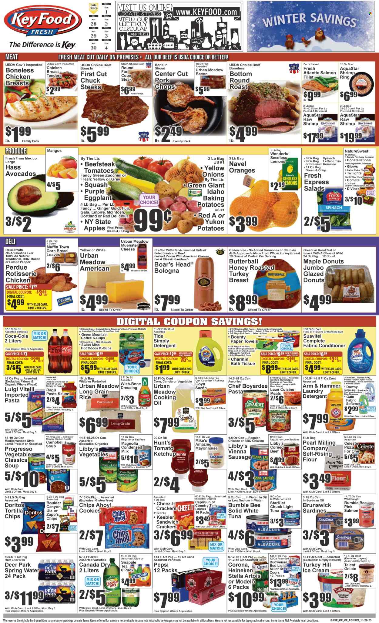 Key Food ad - 11/28/2025 - 12/04/2025. Page 1