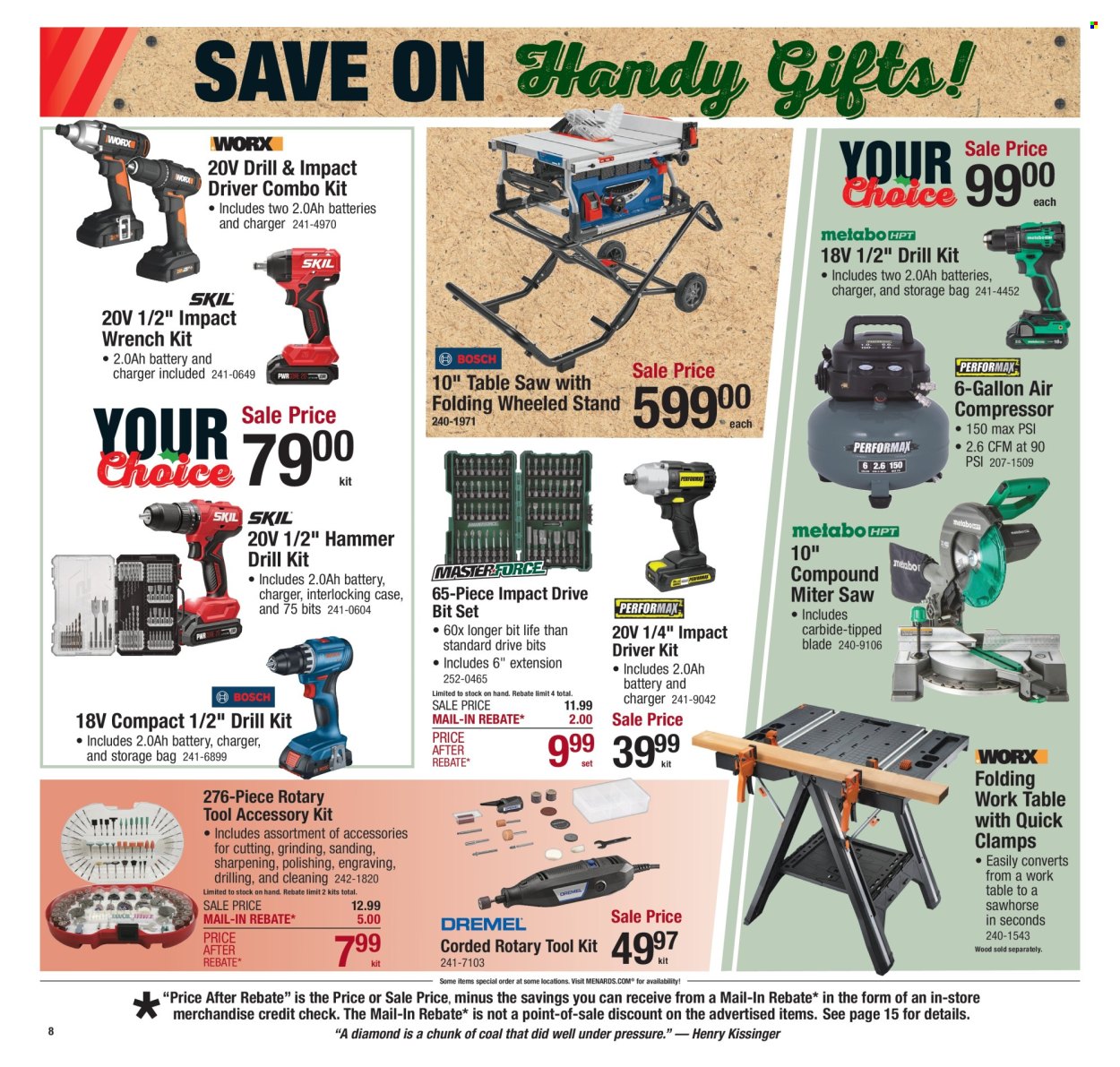 Menards ad - 11/29/2025 - 12/07/2025. Page 10