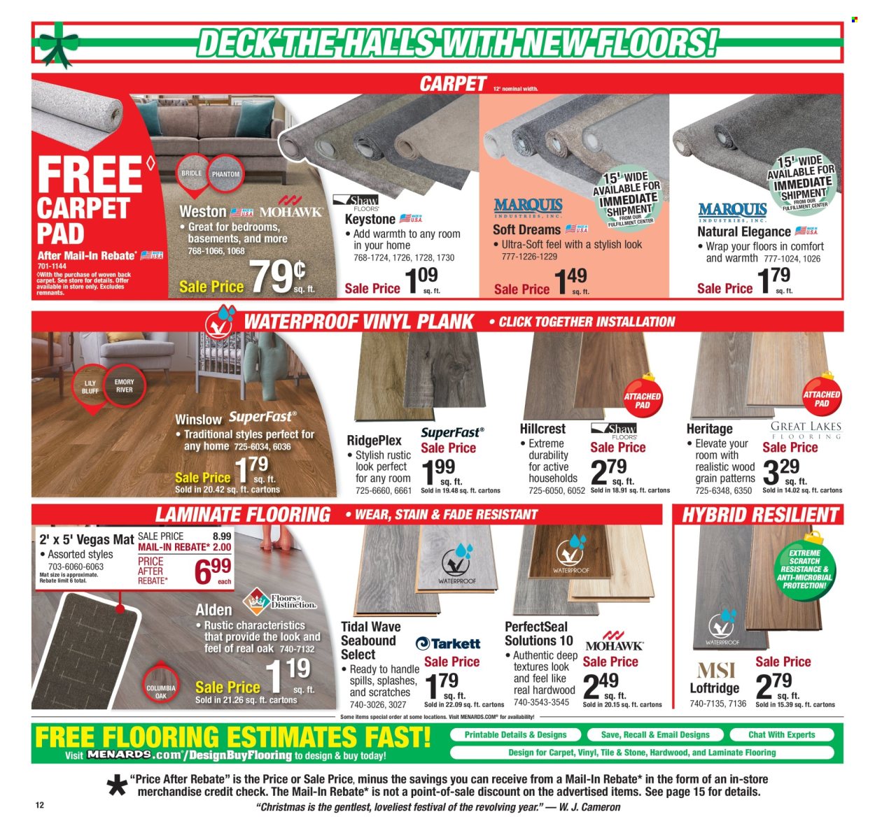 Menards ad - 11/29/2025 - 12/07/2025. Page 18