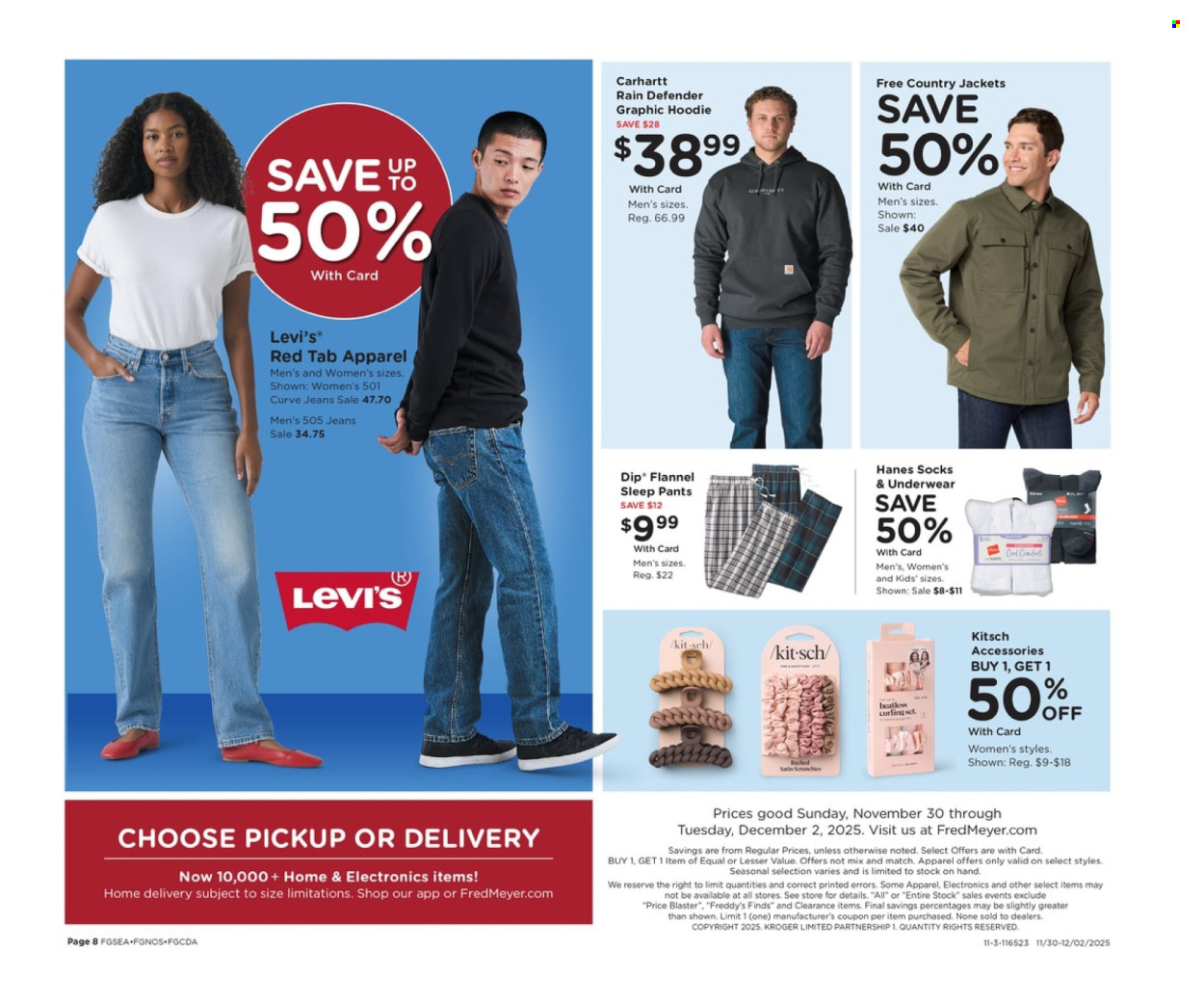 Fred Meyer ad - 11/30/2025 - 12/02/2025. Page 8
