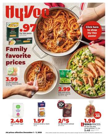 Hy-Vee Flyer - 12/01/2025 - 12/07/2025.