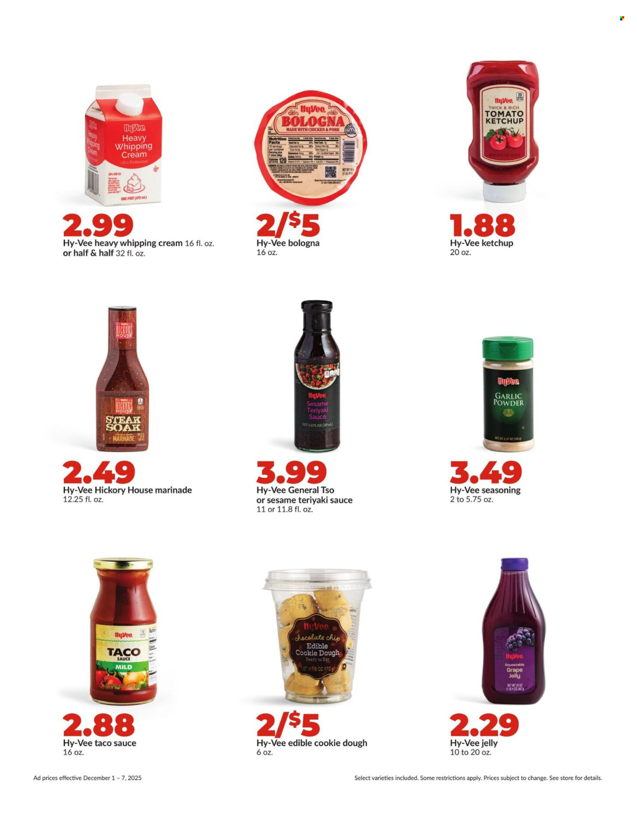 Hy-Vee ad - 12/01/2025 - 12/07/2025. Page 19