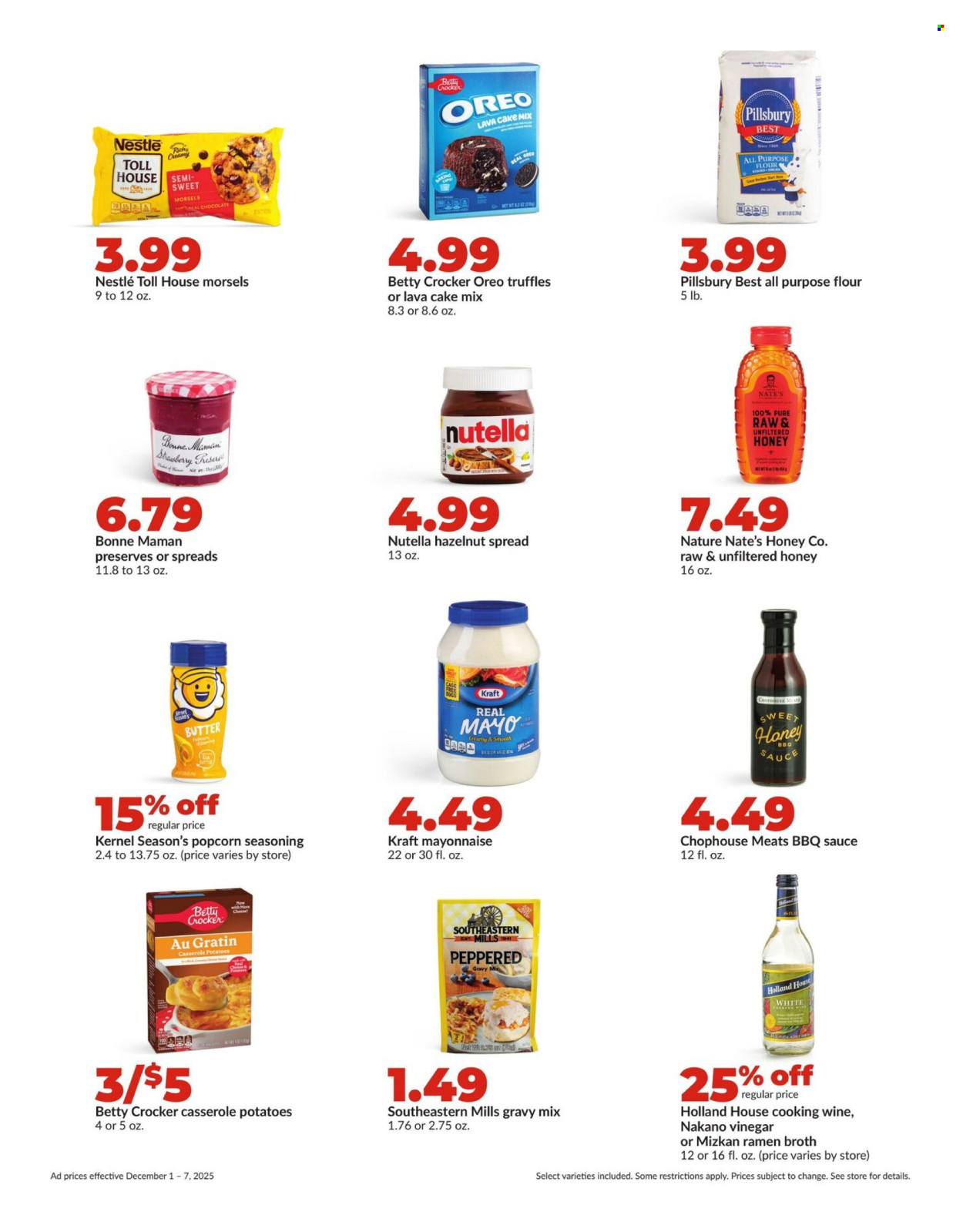 Hy-Vee ad - 12/01/2025 - 12/07/2025. Page 25