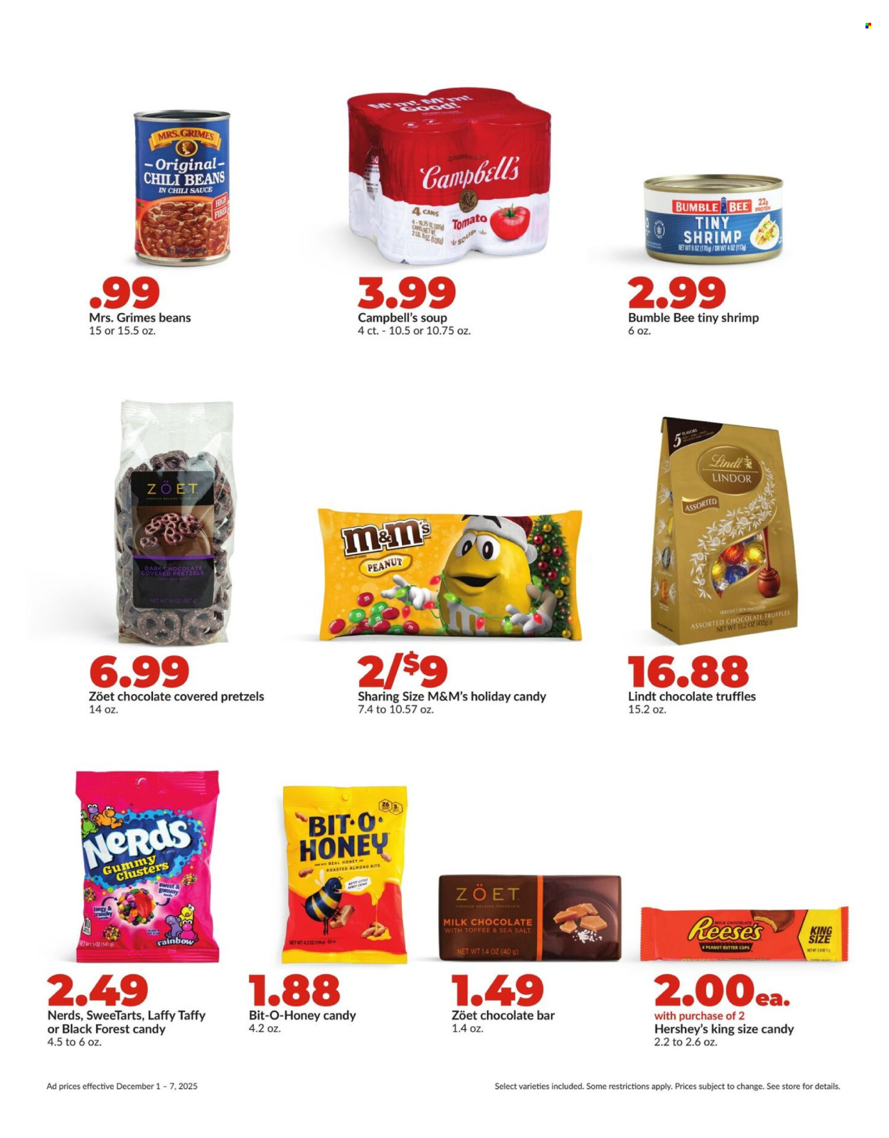 Hy-Vee ad - 12/01/2025 - 12/07/2025. Page 27