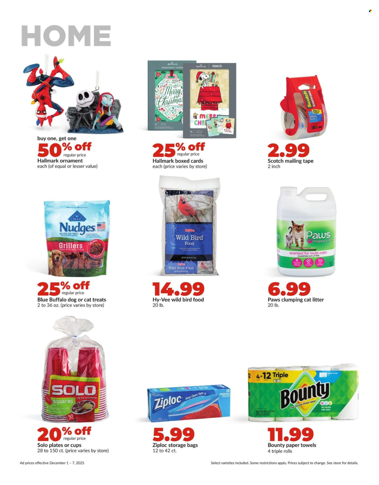 Hy-Vee ad - 12/01/2025 - 12/07/2025. Page 34