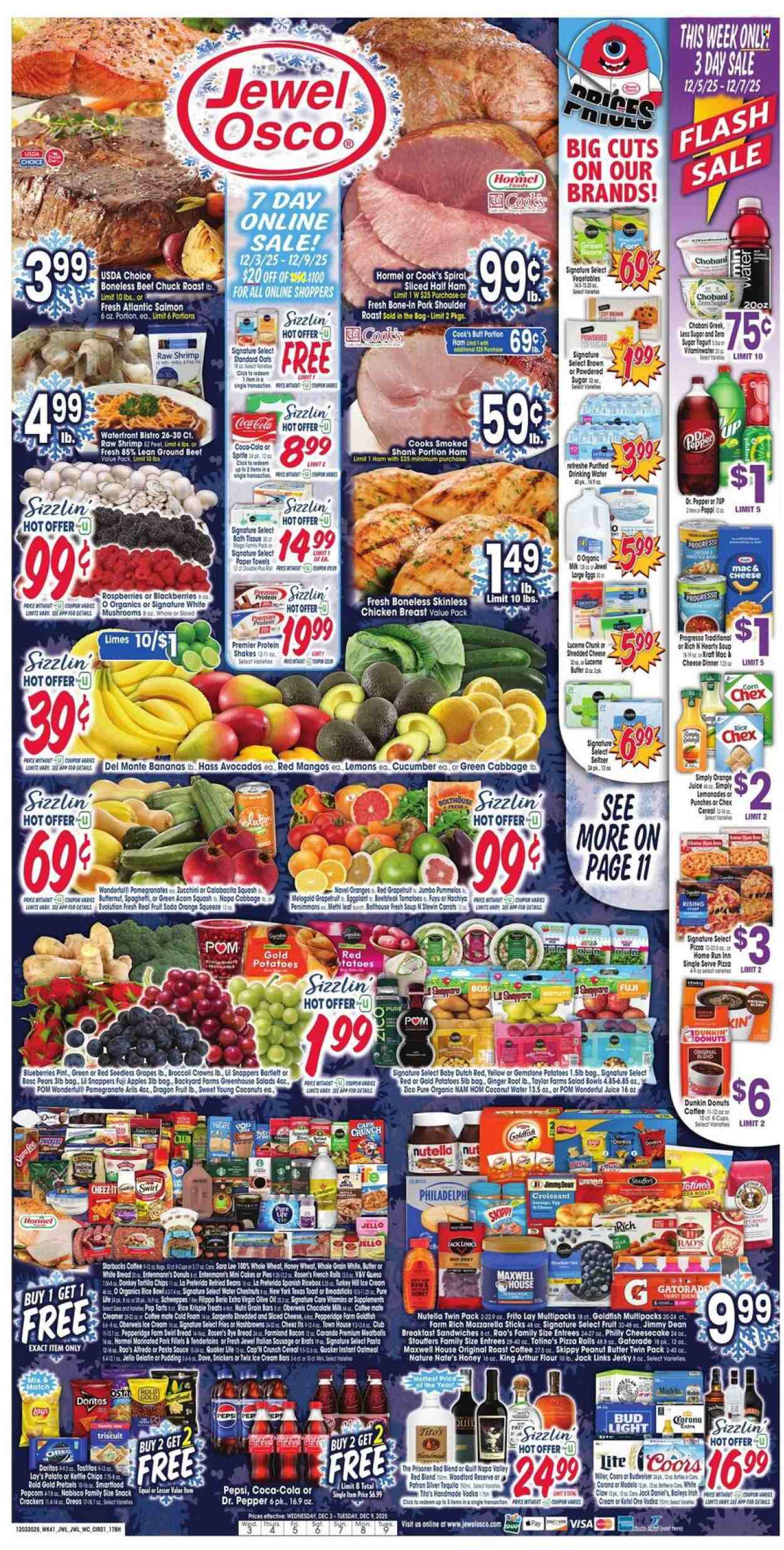 Jewel Osco ad - 12/03/2025 - 12/09/2025. Page 1
