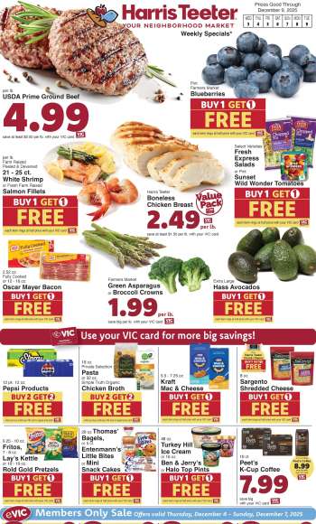 Harris Teeter Flyer - 12/03/2025 - 12/09/2025.