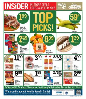 Price Chopper Flyer - 11/29/2025 - 12/27/2025.