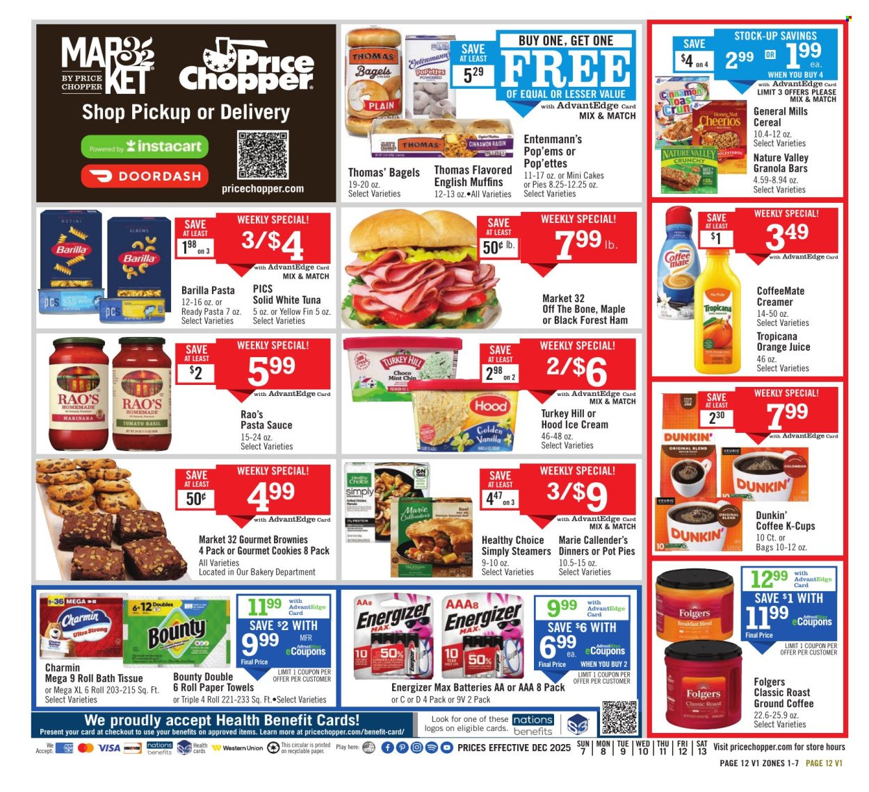 Price Chopper ad - 12/06/2025 - 12/13/2025. Page 12