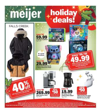 Meijer Flyer - 12/10/2025 - 12/16/2025.