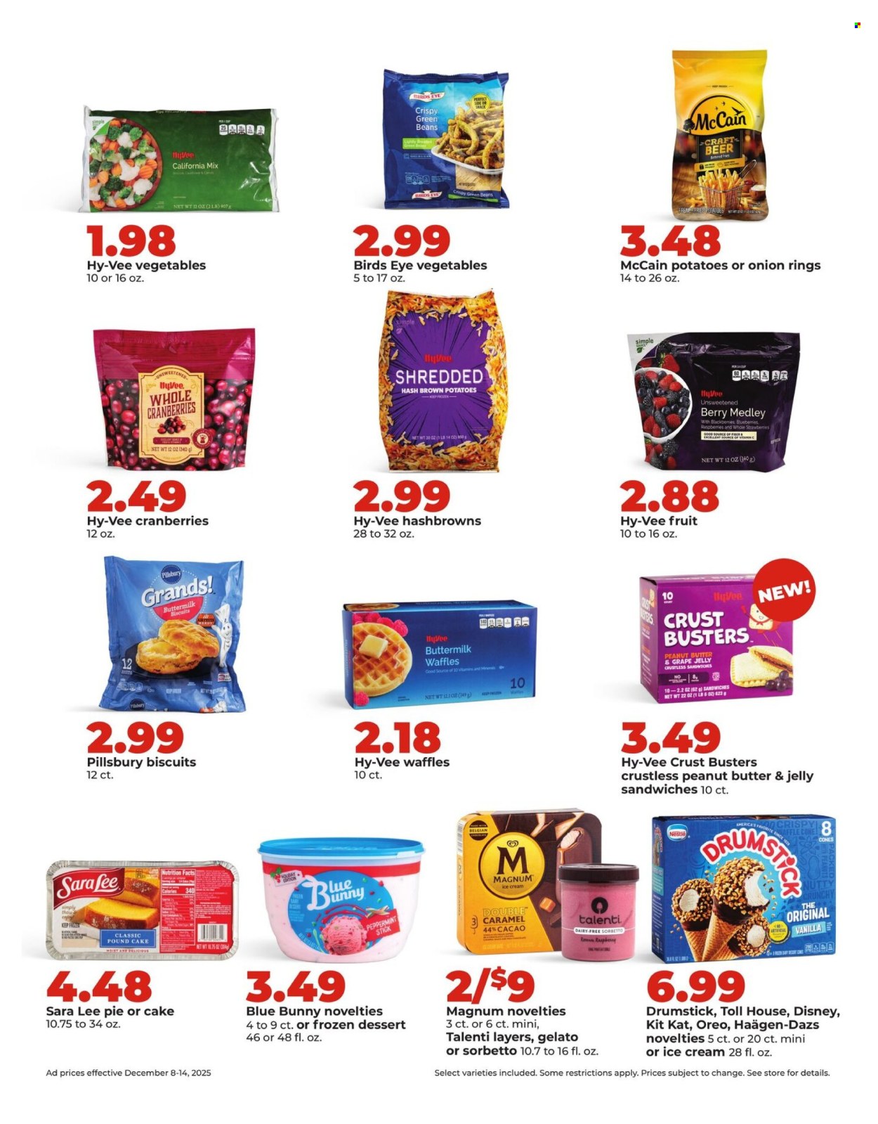 Hy-Vee ad - 12/08/2025 - 12/14/2025. Page 33