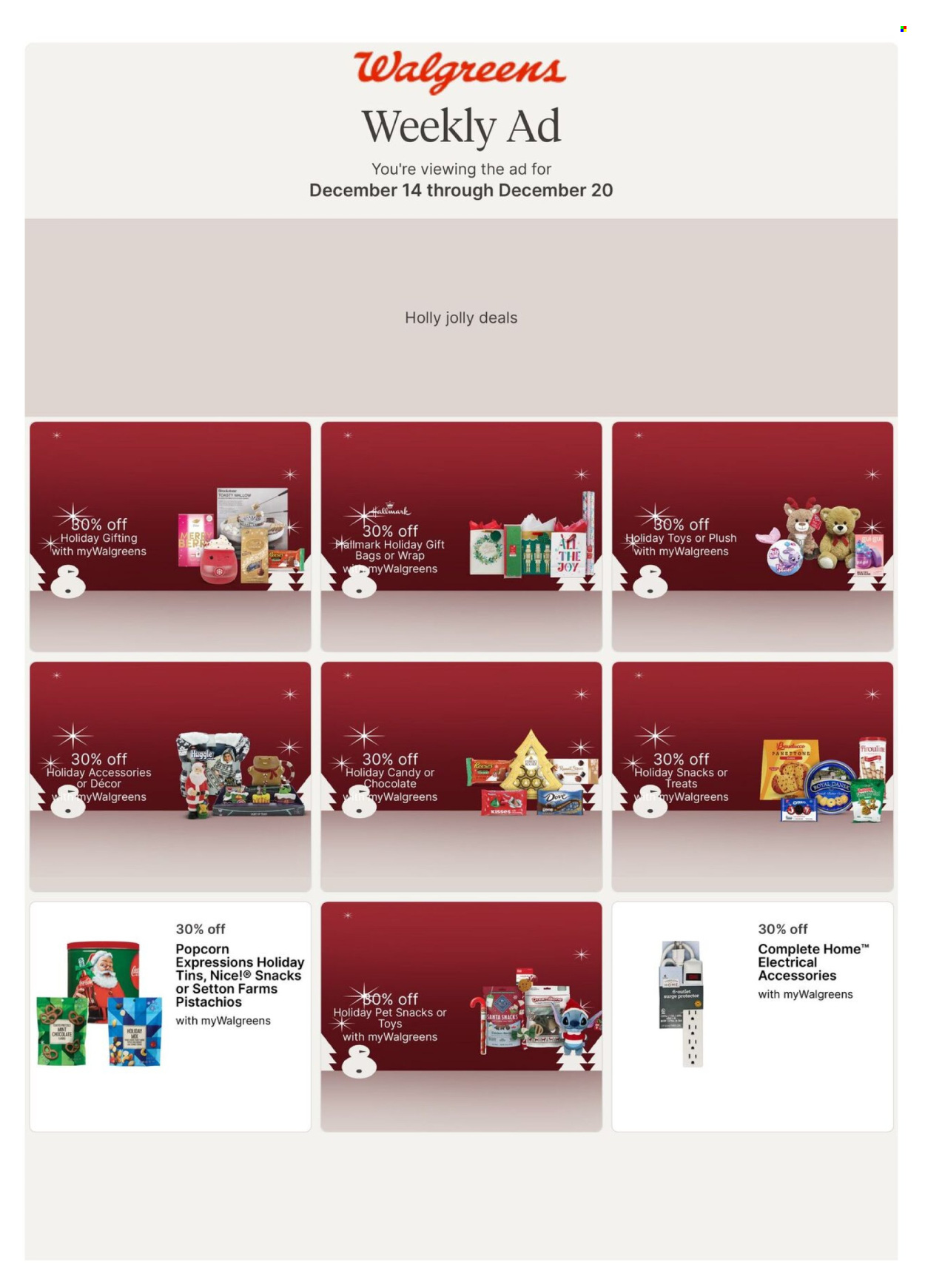Walgreens ad - 12/14/2025 - 12/20/2025. Page 1