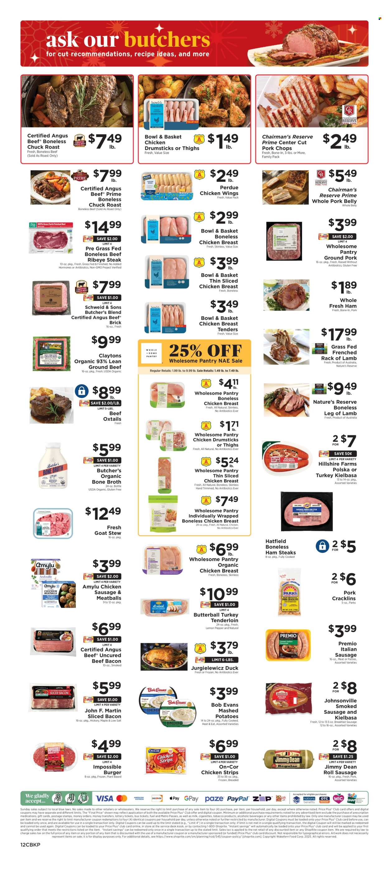 ShopRite ad - 12/14/2025 - 12/20/2025. Page 13