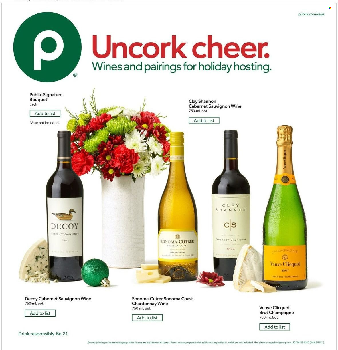 Publix ad - 12/11/2025 - 12/24/2025. Page 1