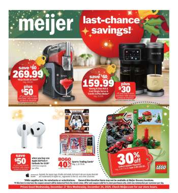 Meijer Flyer - 12/17/2025 - 12/24/2025.