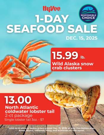 Hy-Vee Flyer - 12/15/2025 - 12/15/2025.