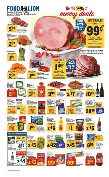 Food Lion Flyer - 12/17/2025 - 12/24/2025.