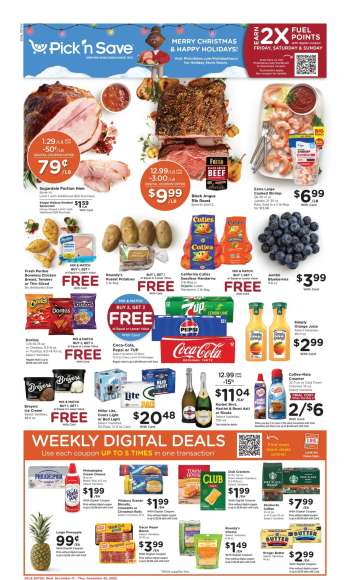 Pick ‘n Save Flyer - 12/17/2025 - 12/25/2025.