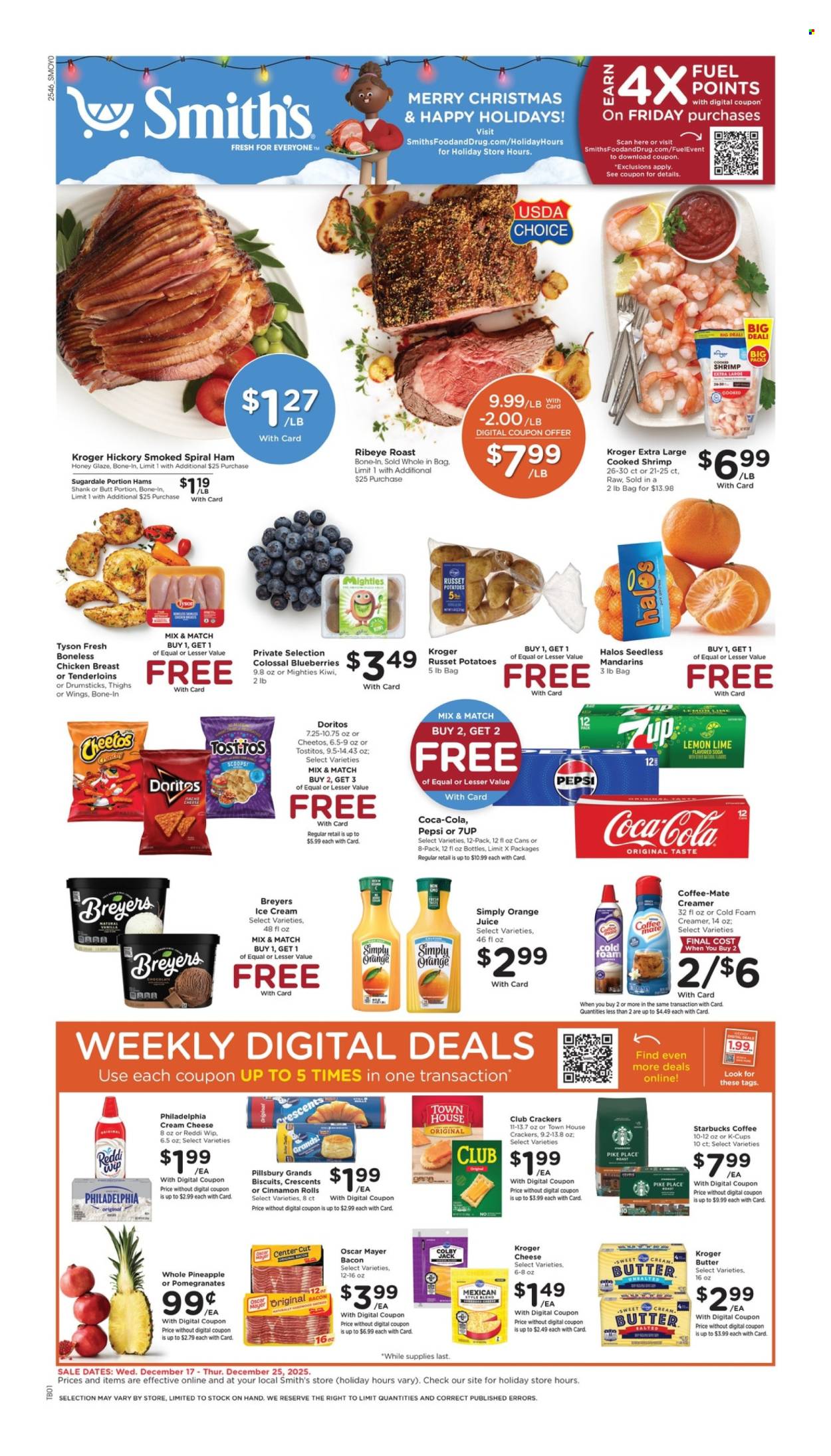 Smith's ad - 12/17/2025 - 12/25/2025. Page 1