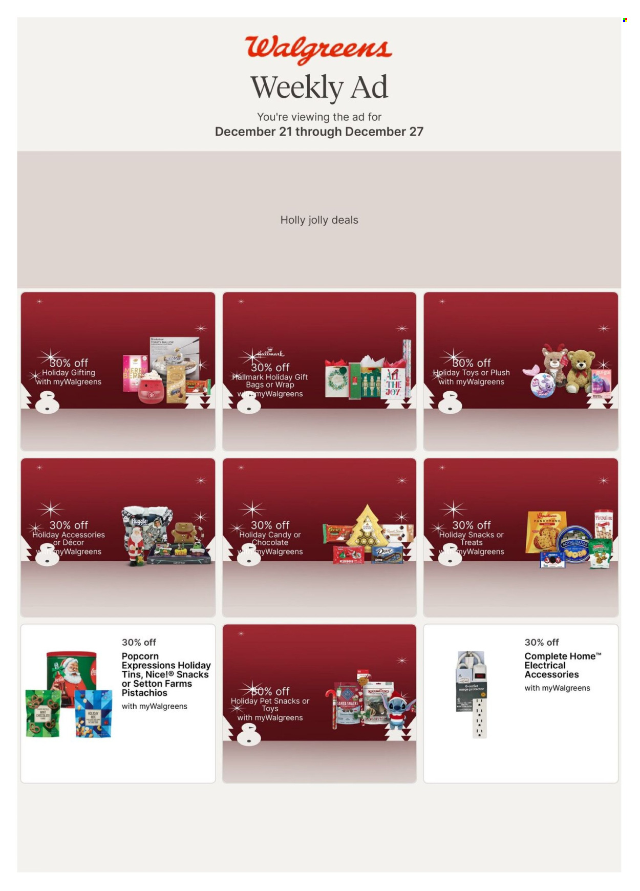 Walgreens ad - 12/21/2025 - 12/27/2025. Page 1