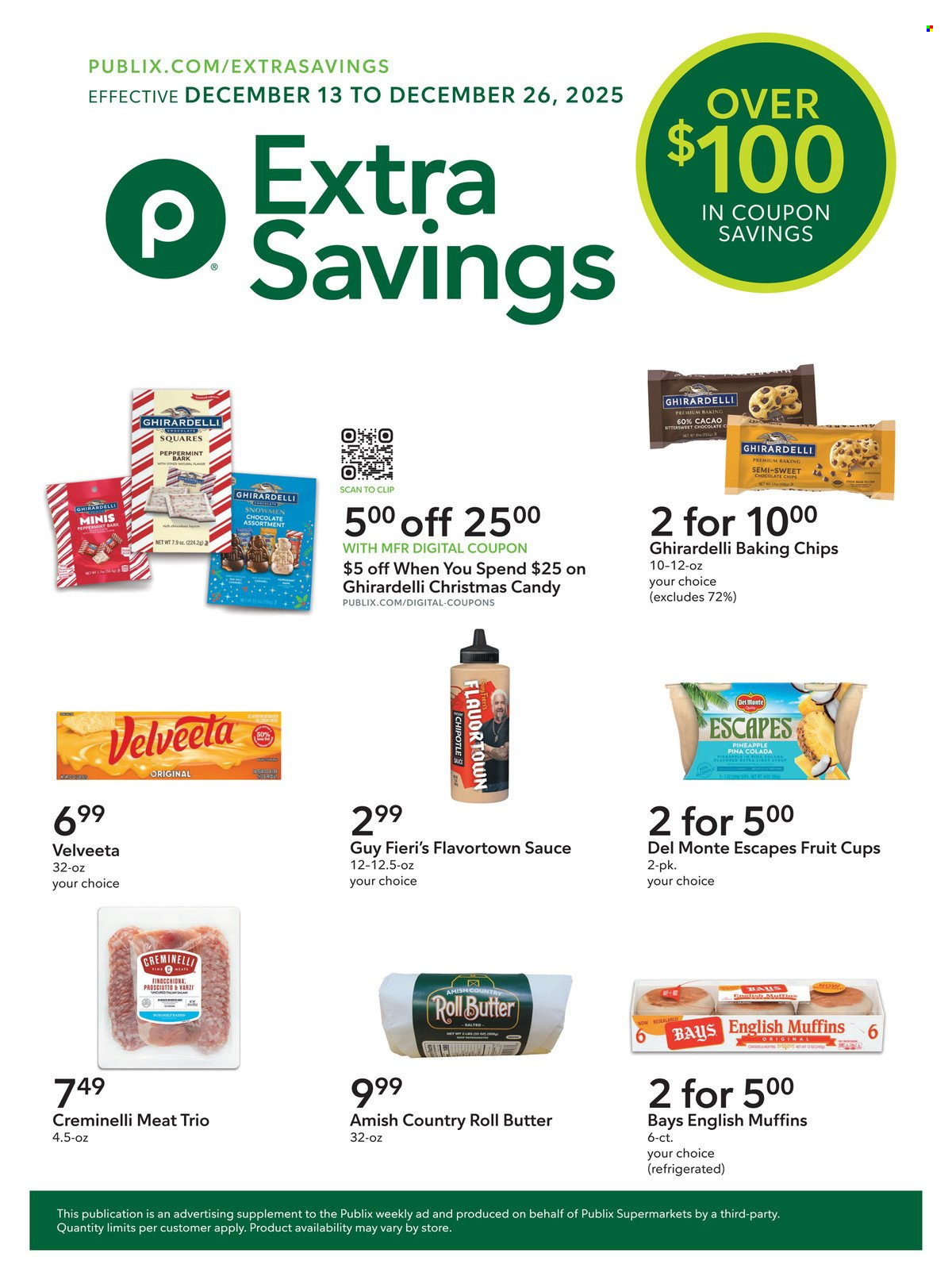 Publix ad - 12/13/2025 - 12/26/2025. Page 1