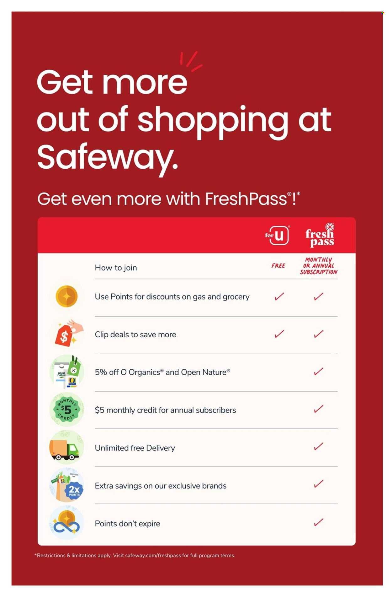 Safeway ad - 12/19/2025 - 12/25/2025. Page 6
