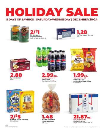 Hy-Vee Flyer - 12/20/2025 - 12/24/2025.