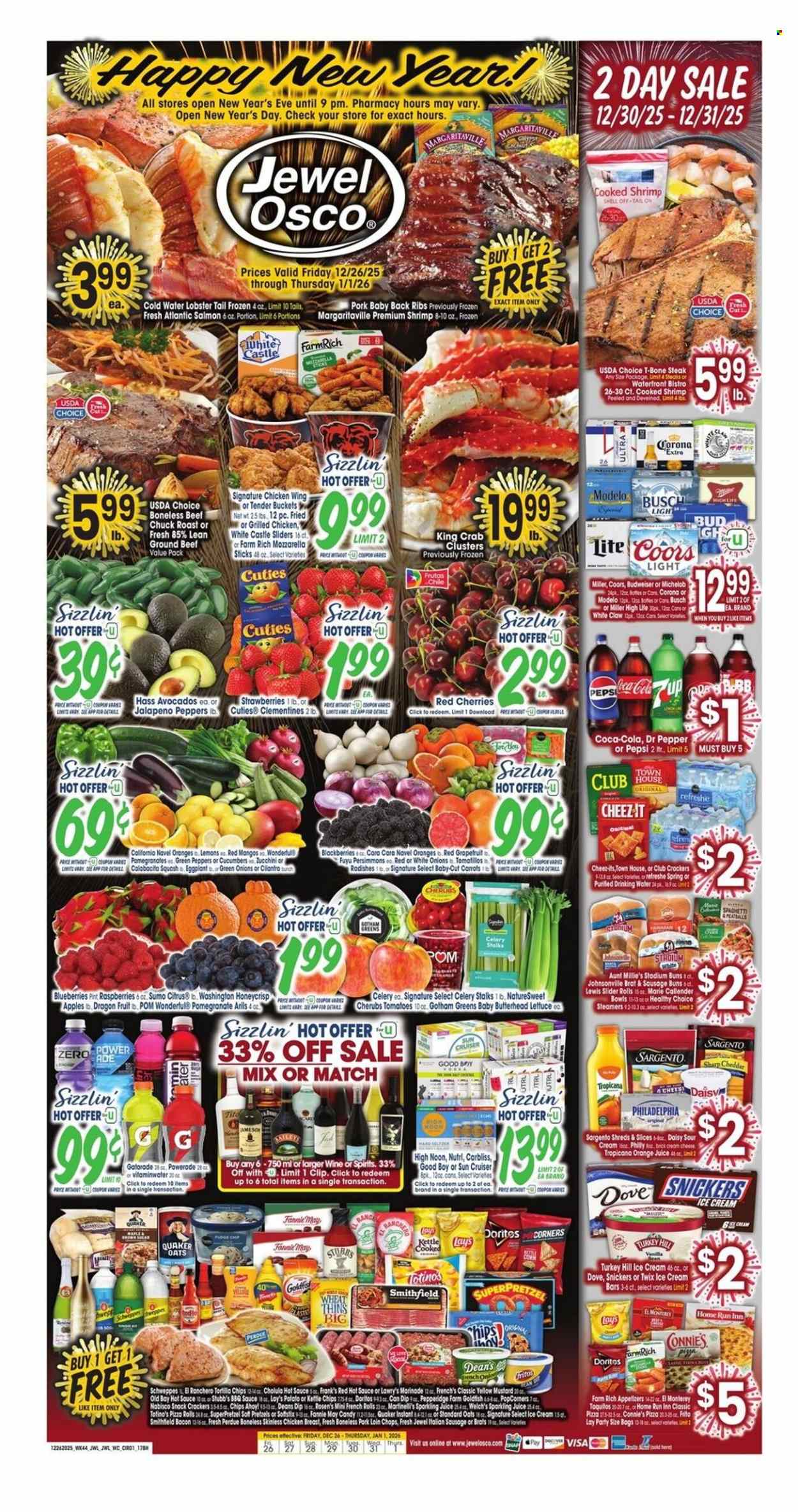 Jewel Osco ad - 12/26/2025 - 01/01/2026. Page 1