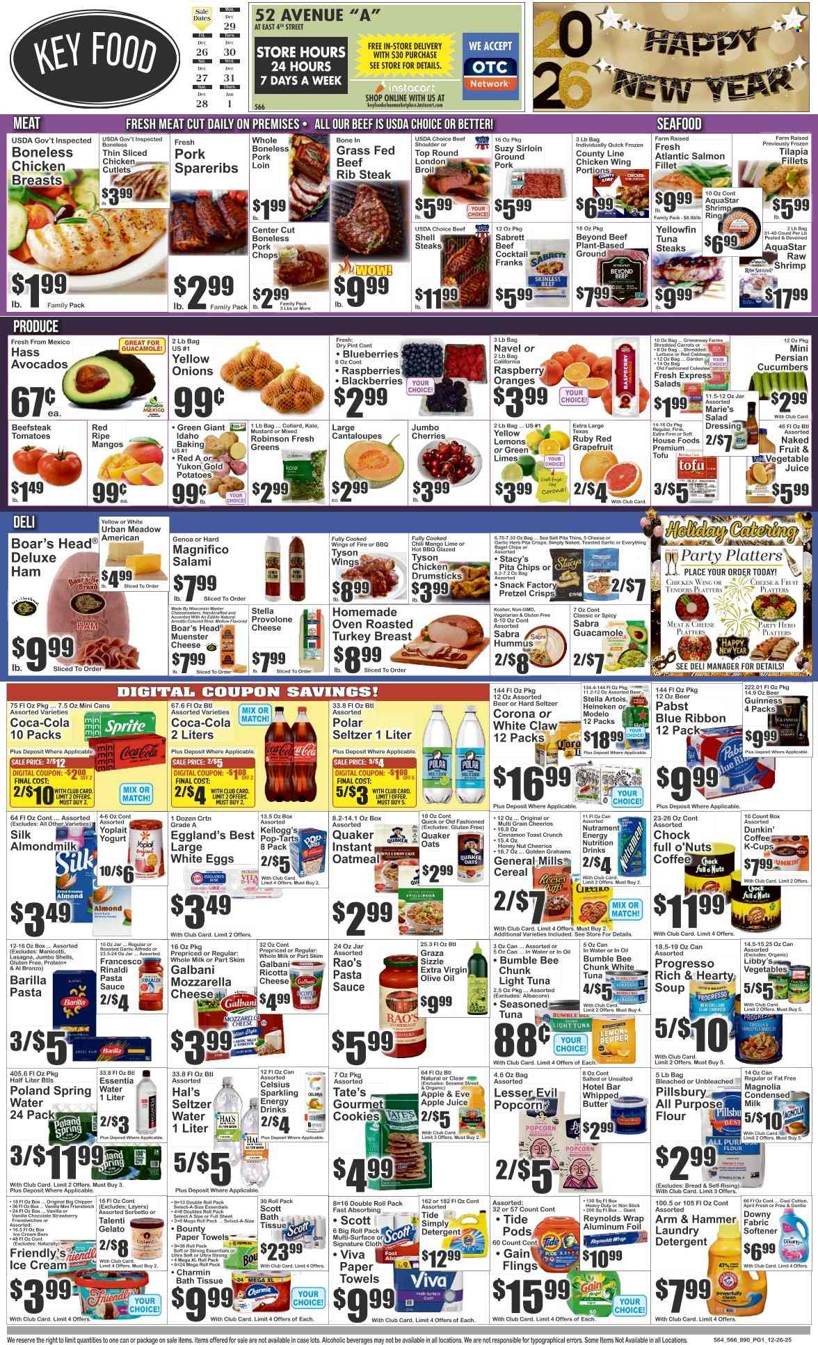 Key Food ad - 12/26/2025 - 12/26/2025. Page 1