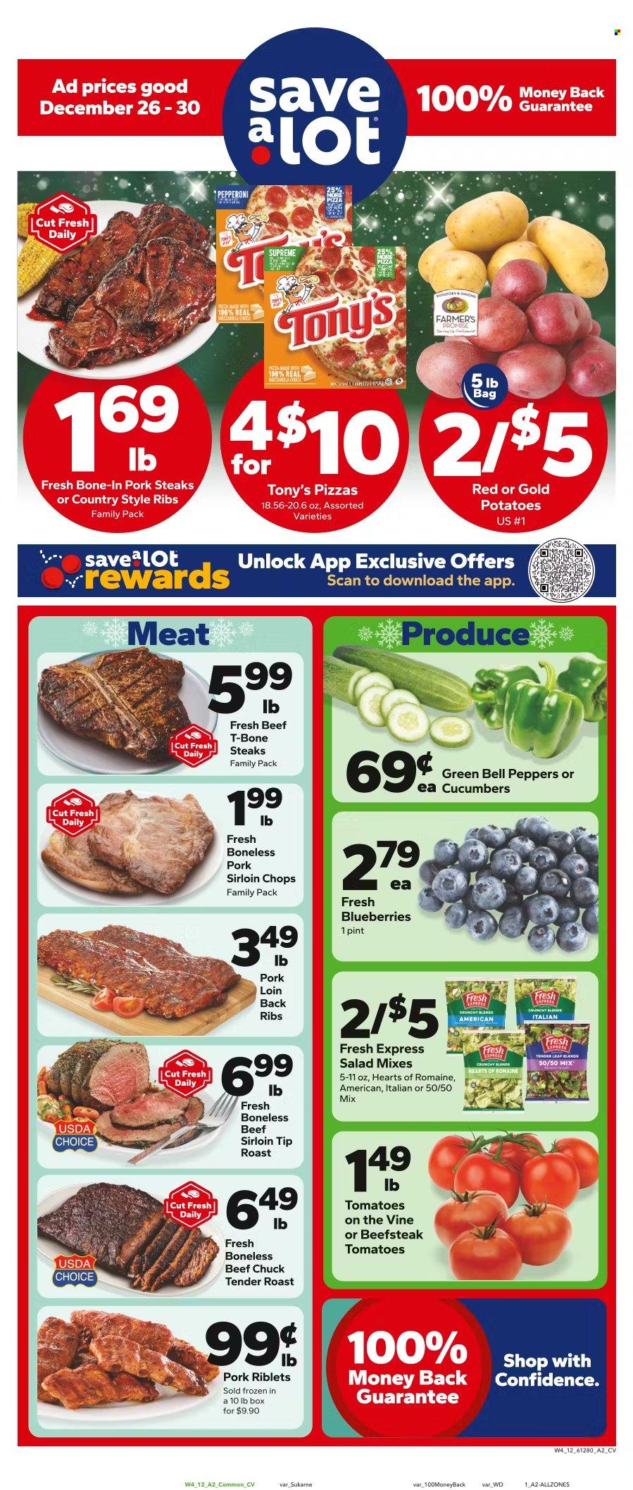 Save a Lot ad - 12/26/2025 - 12/30/2025. Page 1