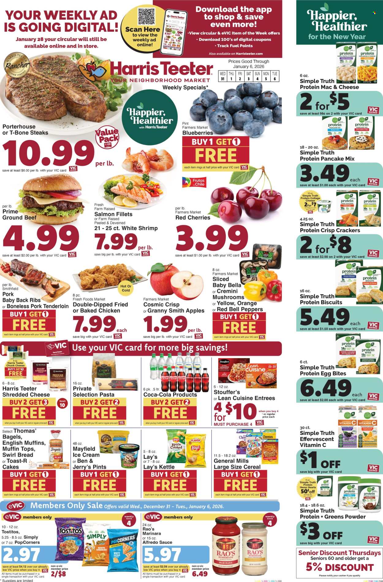 Harris Teeter ad - 12/31/2025 - 01/06/2026. Page 1
