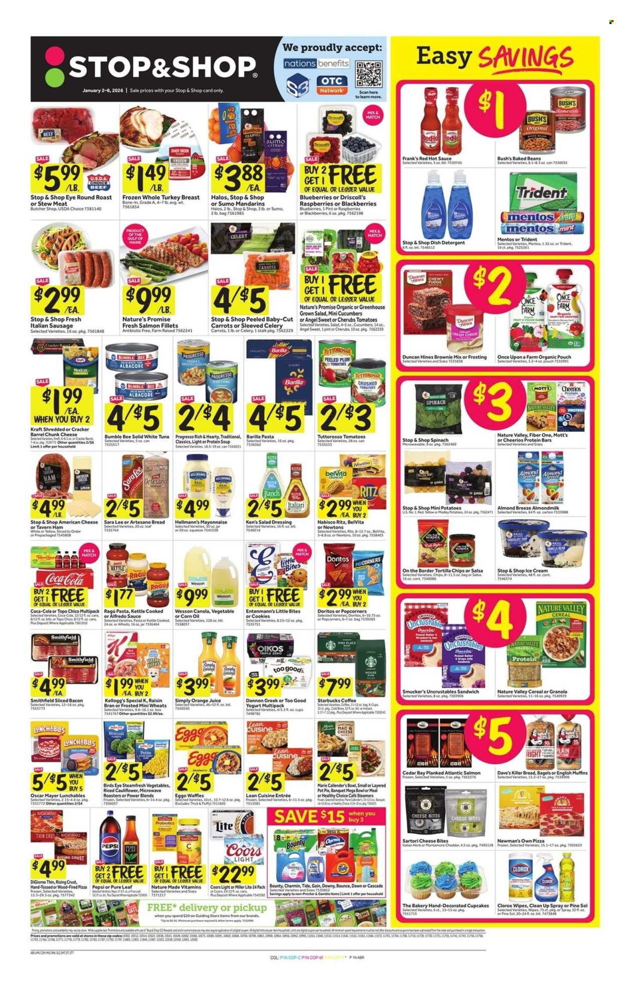 Stop & Shop ad - 01/02/2026 - 01/08/2026. Page 1