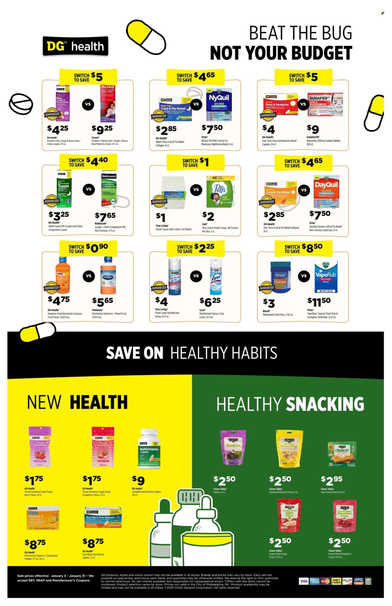 Dollar General ad - 01/03/2026 - 01/31/2026. Page 3