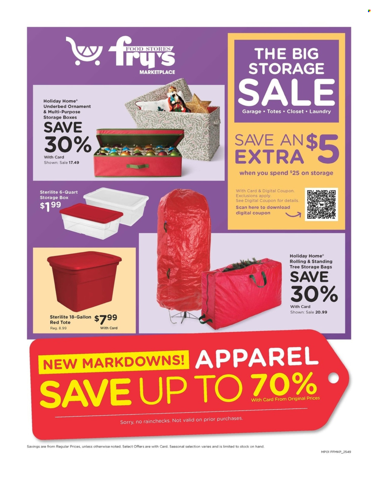 Fry’s ad - 01/07/2026 - 01/20/2026. Page 1