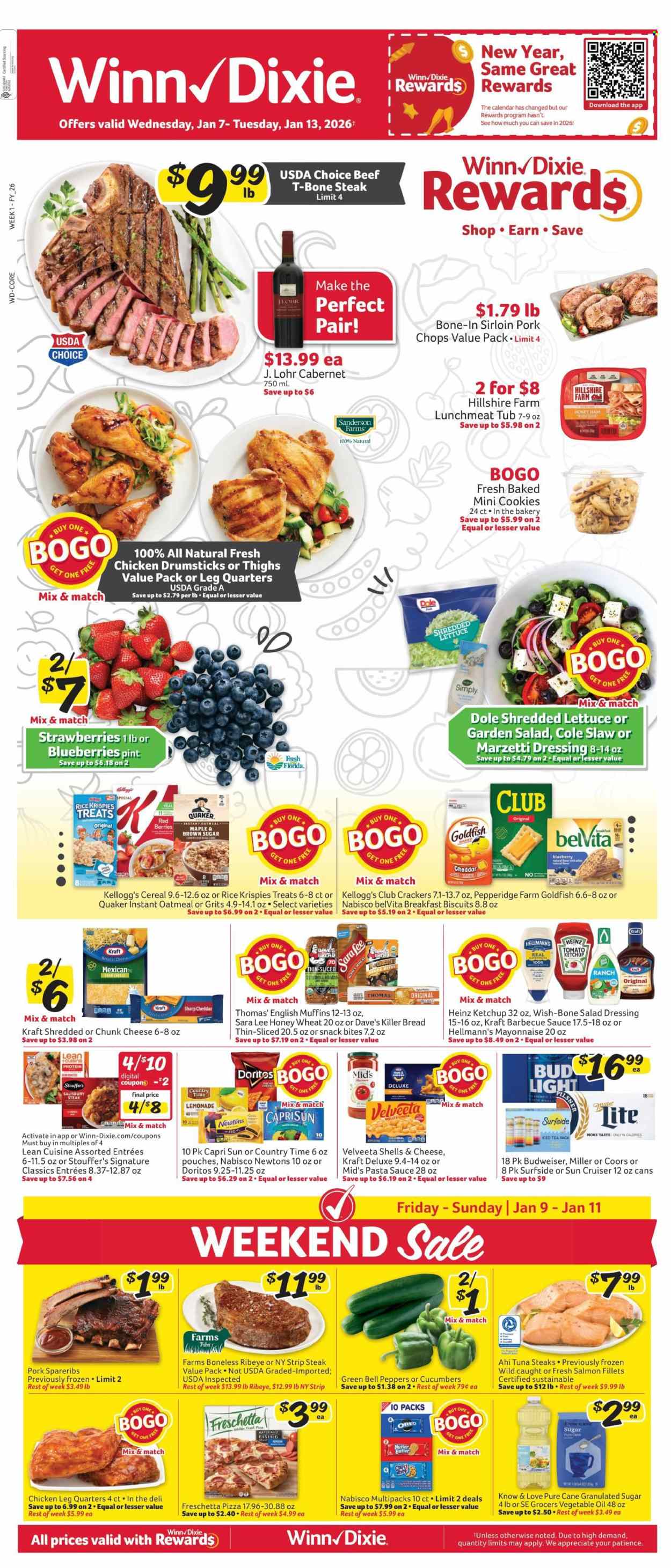 Winn Dixie ad - 01/07/2026 - 01/13/2026. Page 1