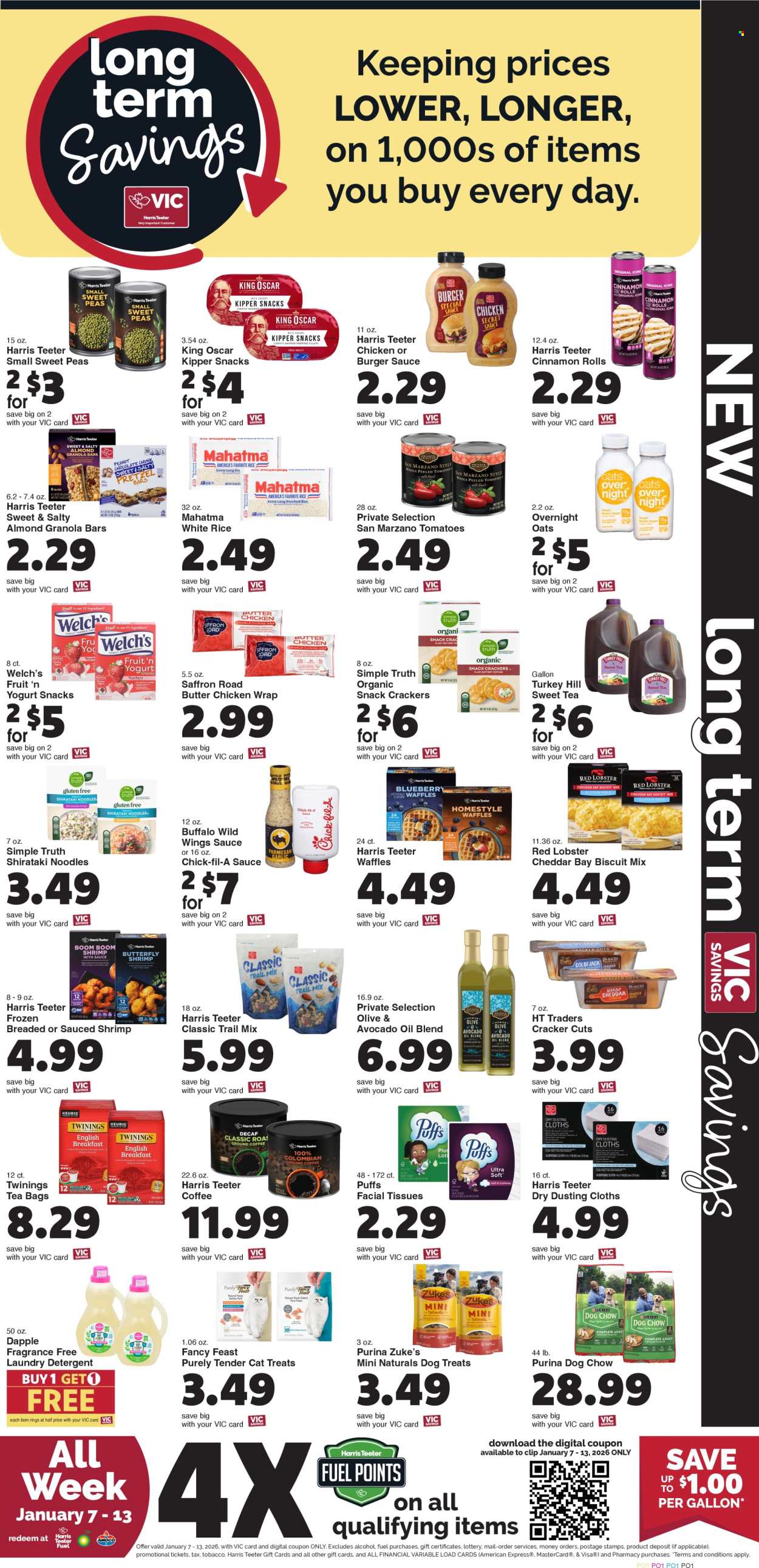 Harris Teeter ad - 01/07/2026 - 01/13/2026. Page 9