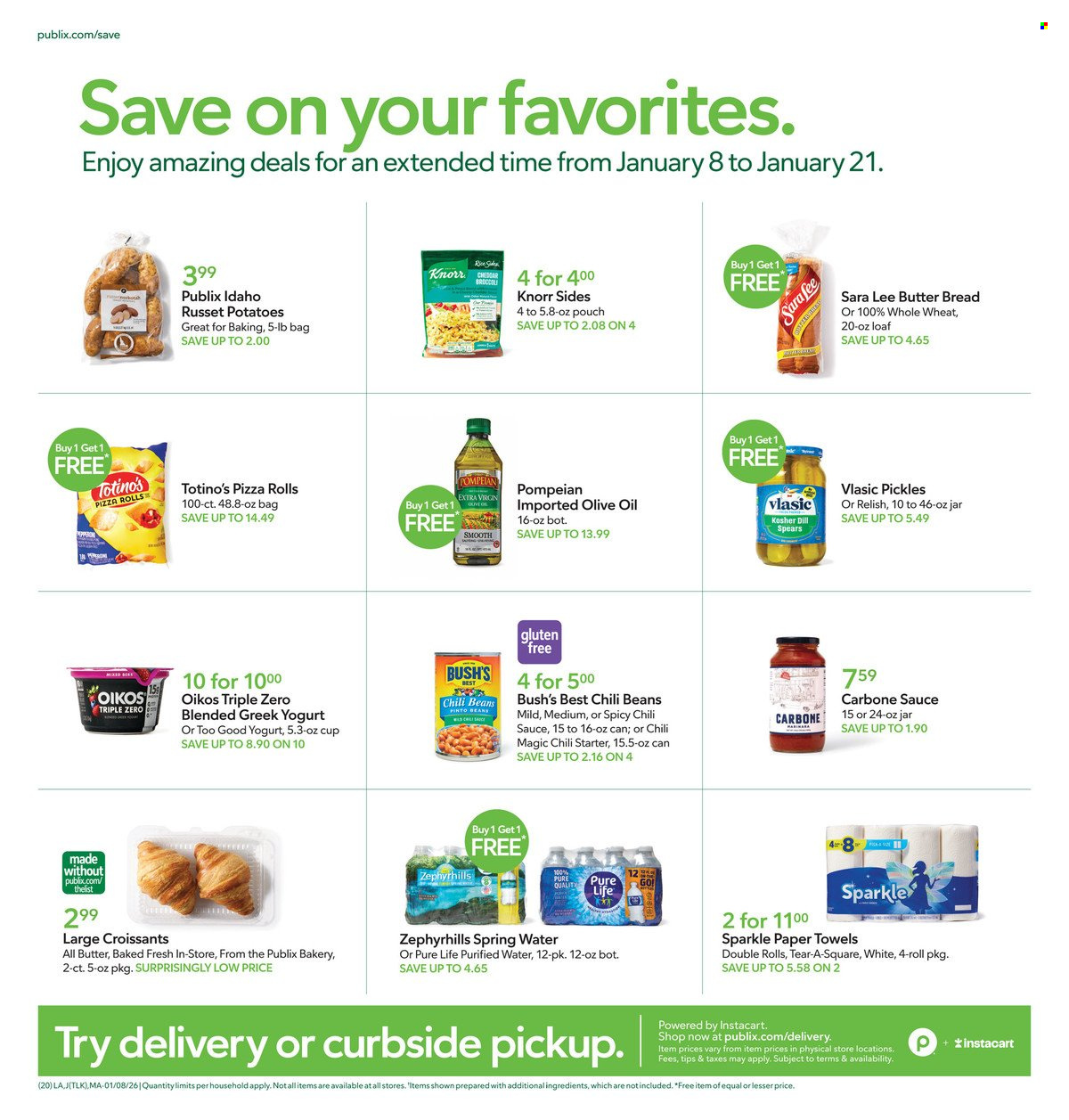 Publix ad - 01/08/2026 - 01/14/2026. Page 20