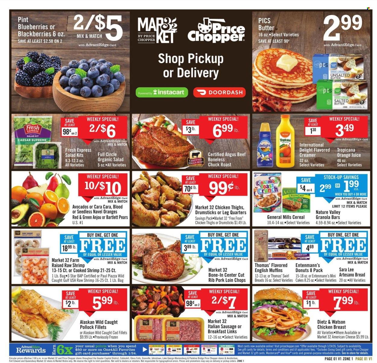 Price Chopper ad - 01/11/2026 - 01/17/2026. Page 1
