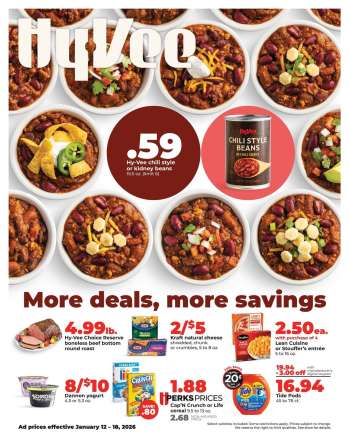Hy-Vee Flyer - 01/12/2026 - 01/18/2026.