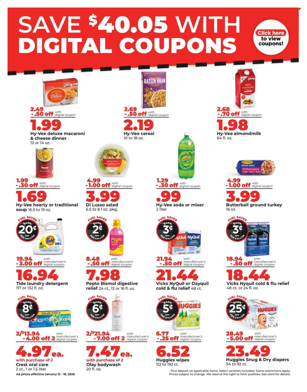 Hy-Vee ad - 01/12/2026 - 01/18/2026. Page 5