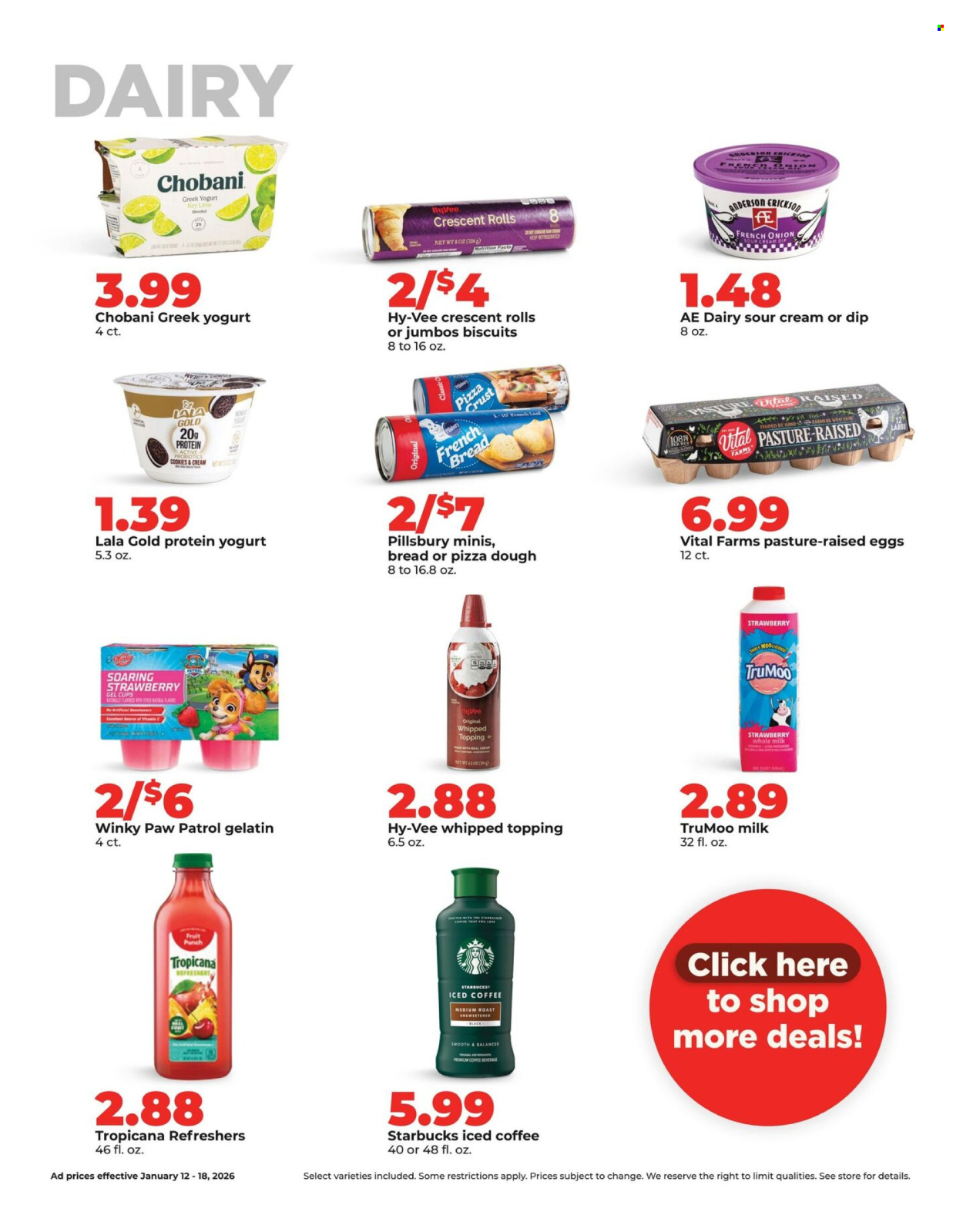 Hy-Vee ad - 01/12/2026 - 01/18/2026. Page 26