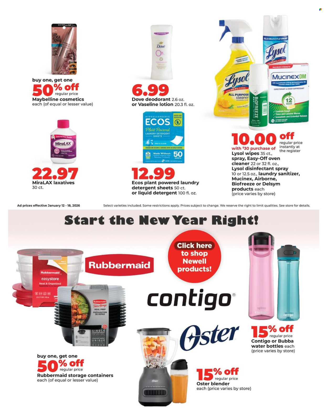 Hy-Vee ad - 01/12/2026 - 01/18/2026. Page 34