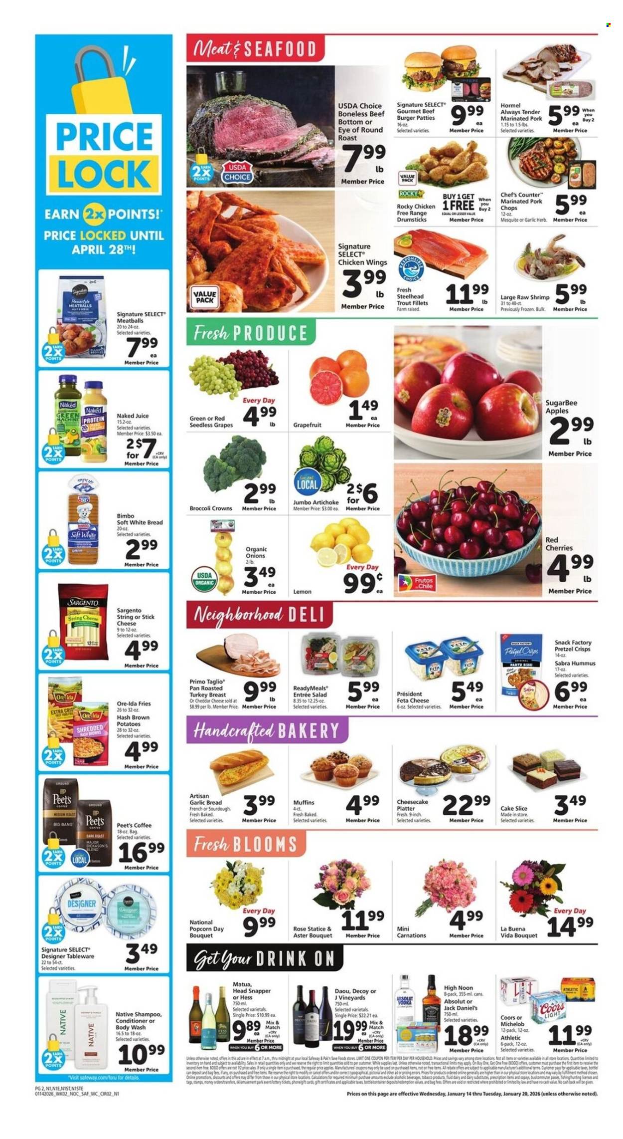 Safeway ad - 01/14/2026 - 01/20/2026. Page 2