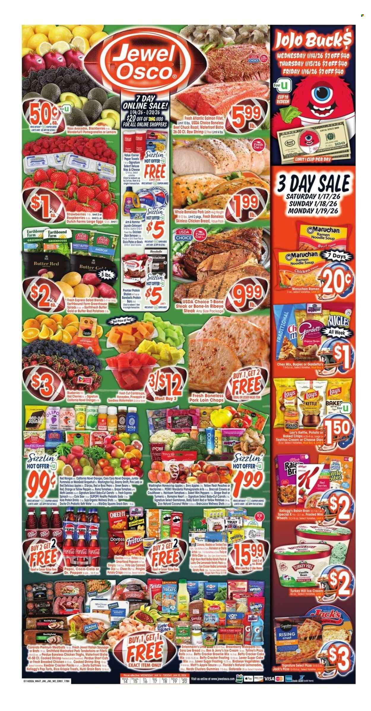 Jewel Osco ad - 01/14/2026 - 01/20/2026. Page 1