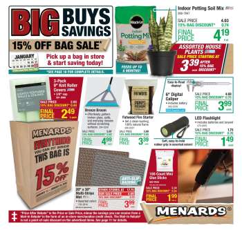 Menards Flyer - 01/15/2026 - 01/24/2026.