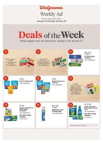 Walgreens Flyer - 01/18/2026 - 01/24/2026.