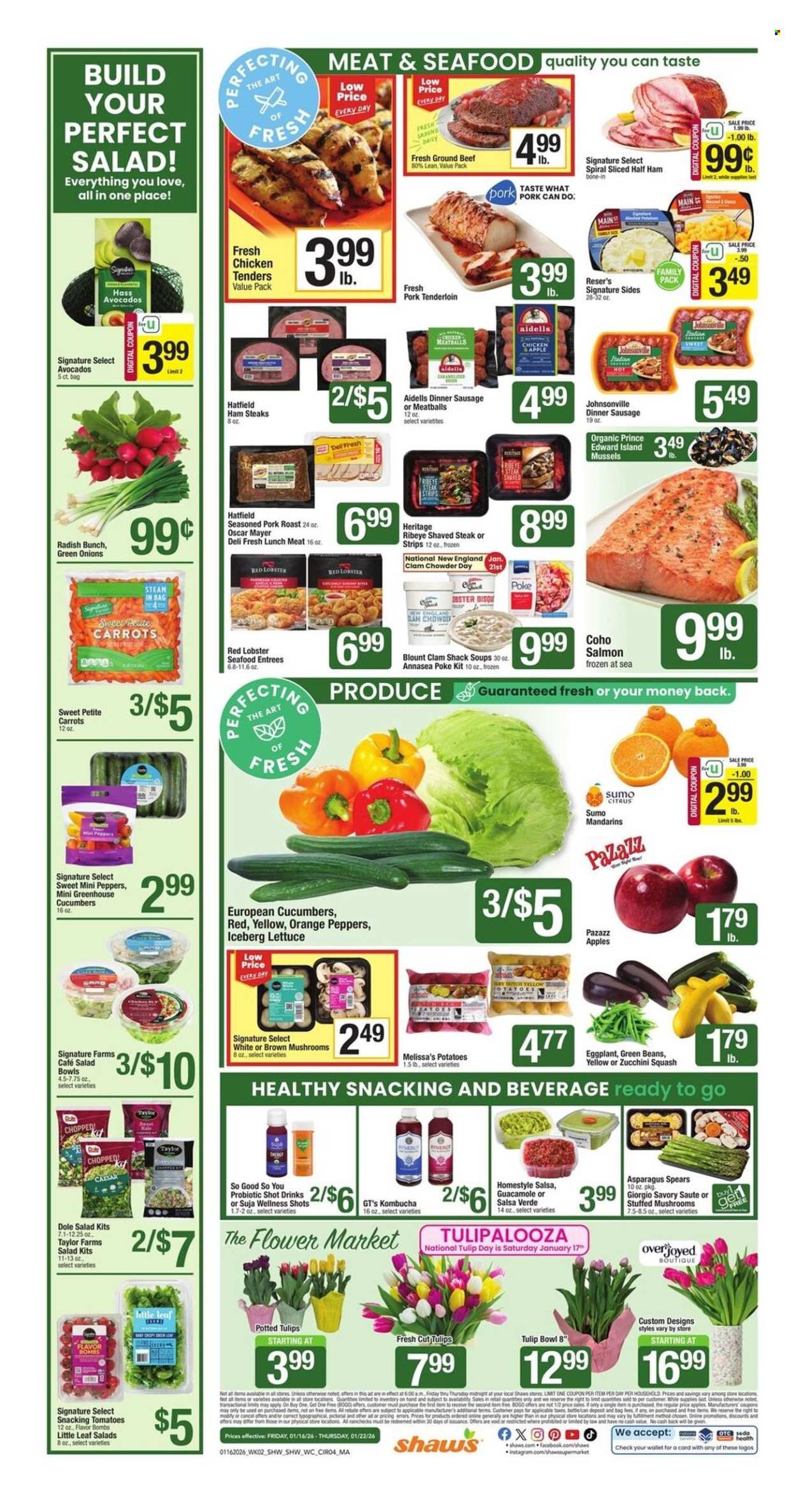 Shaw’s ad - 01/16/2026 - 01/22/2026. Page 4