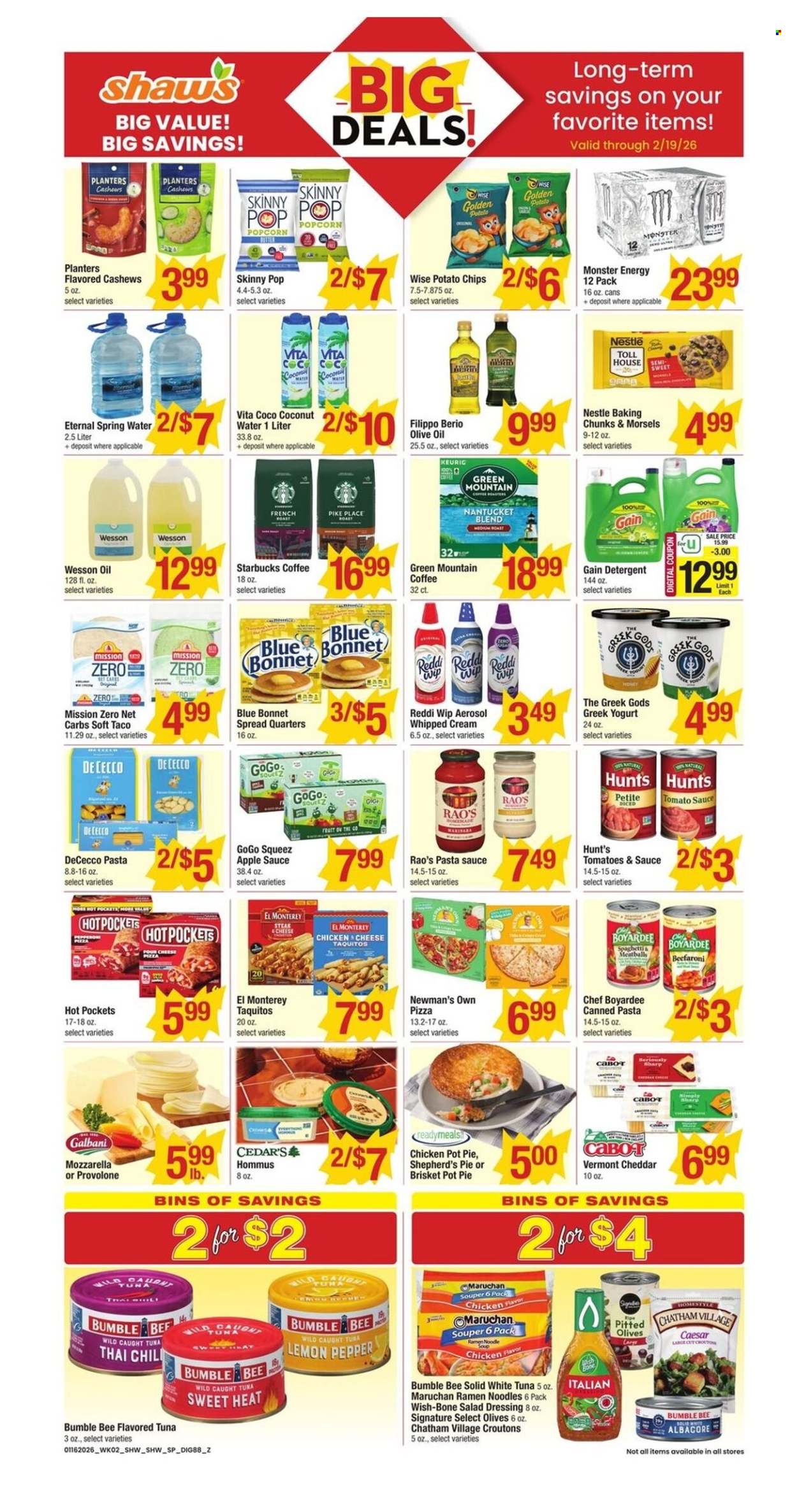 Shaw’s ad - 01/16/2026 - 01/22/2026. Page 7